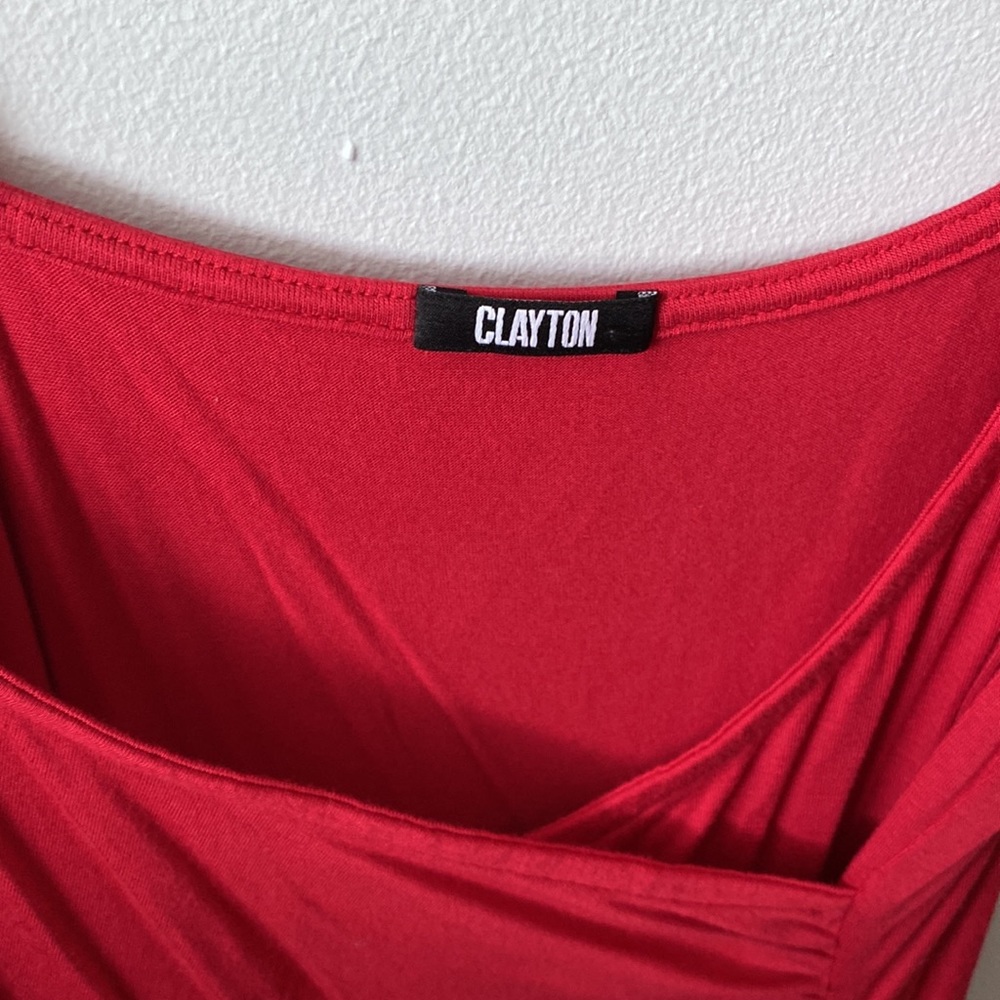 CLAYTON Red Dress - Picture 3 of 3